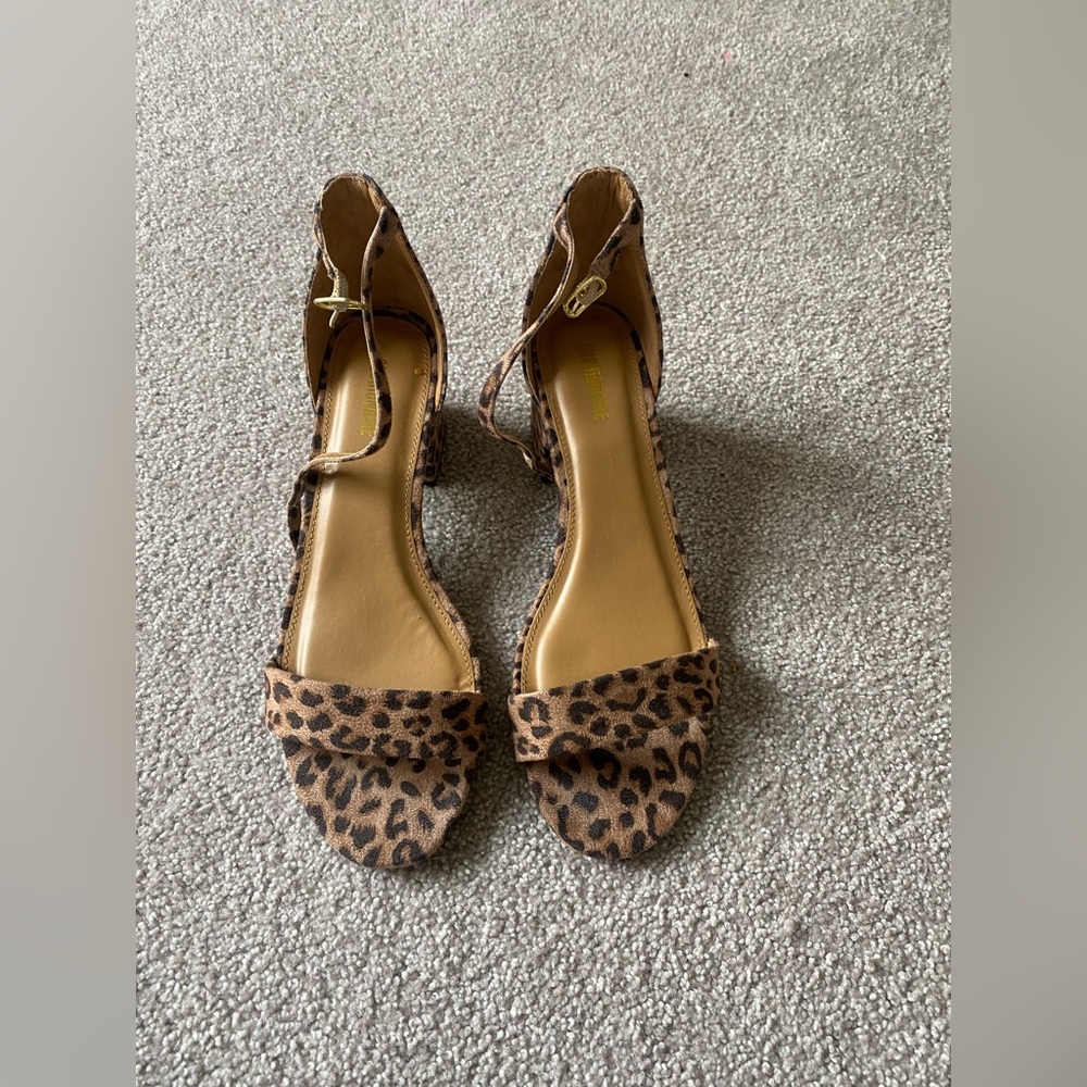 Cheetah Print Cushionaire Heels